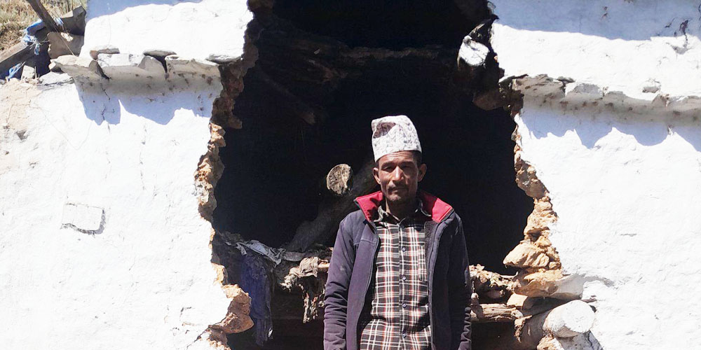 निर्वाचनको चहलपहलबीच बाजुरामा भूकम्पपीडितलाई घरवासको चिन्ता